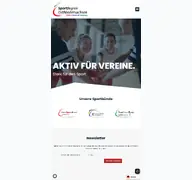 Kleine Seitenvorschau von sportregion-on.de
