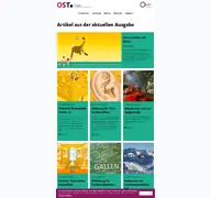 Kleine Seitenvorschau von magazin.ost.ch