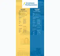Kleine Seitenvorschau von aerzteteam-kommern.de