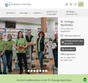 Kleine Seitenvorschau von stgeorgsapo.de