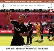 Kleine Seitenvorschau von swanseacity.com