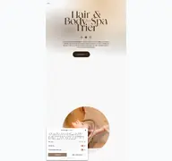 Kleine Seitenvorschau von aestheticeffect.de