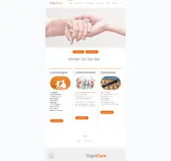 Kleine Seitenvorschau von dignicare.de