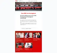 Kleine Seitenvorschau von drk-kv-rz.de