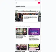 Kleine Seitenvorschau von frauen-bawue.verdi.de