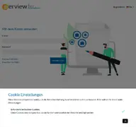 Kleine Seitenvorschau von candidate.perview.de