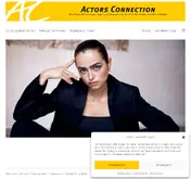Kleine Seitenvorschau von actors-connection.de