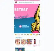 Kleine Seitenvorschau von candyandbar.de