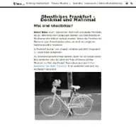 Kleine Seitenvorschau von ghostbike-ffm.de