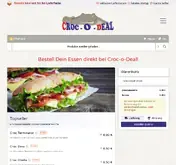 Kleine Seitenvorschau von croc-o-deal-md.de