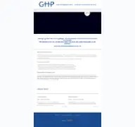 Kleine Seitenvorschau von ghp-stb.de