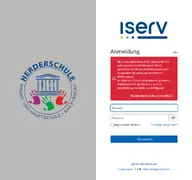 Kleine Seitenvorschau von ghsherderschule.de