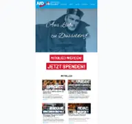 Kleine Seitenvorschau von afd-kreis-duesseldorf.de