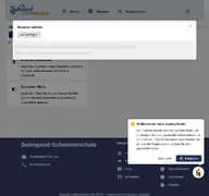 Kleine Seitenvorschau von app.swimgood.de