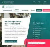 Kleine Seitenvorschau von curavital-pflegedienst.de