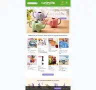 Kleine Seitenvorschau von curiosite.de