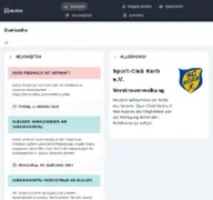 Kleine Seitenvorschau von sckorb.pw-ng.de