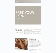 Kleine Seitenvorschau von yourskin.de