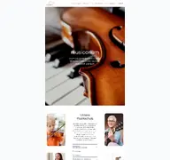 Kleine Seitenvorschau von musicorium.de