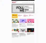 Kleine Seitenvorschau von scout-magazin.de