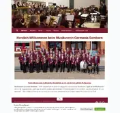 Kleine Seitenvorschau von musikverein-somborn.de