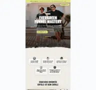 Kleine Seitenvorschau von evergreen-funnel-mastery.digitale-safari.de