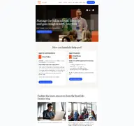 Kleine Seitenvorschau von interfolio.com