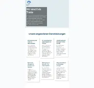 Kleine Seitenvorschau von evis-trade.de