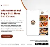 Kleine Seitenvorschau von evys-grillhaus.de