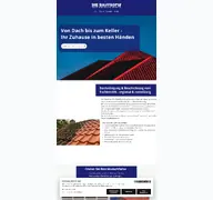 Kleine Seitenvorschau von dachdecker-bauprofis.de
