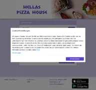 Kleine Seitenvorschau von hellas-pizza-house.de