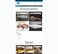 Kleine Seitenvorschau von matratzen-traumfabrik.de