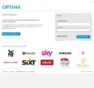 Kleine Seitenvorschau von optima.mitarbeiterangebote.de