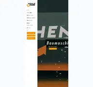 Kleine Seitenvorschau von henle-baumaschinentechnik.de