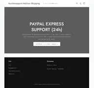 Kleine Seitenvorschau von malinao-shopping.de