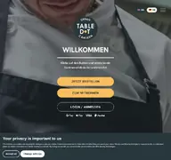 Kleine Seitenvorschau von tabledot.smoothr.de