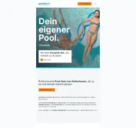 Kleine Seitenvorschau von poolmaris.de