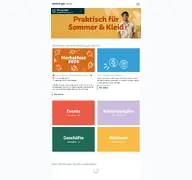 Kleine Seitenvorschau von herblingermarkt.ch