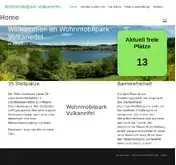 Kleine Seitenvorschau von wohnmobilpark-vulkaneifel.de