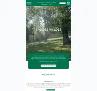 Kleine Seitenvorschau von tag-des-waldes.de