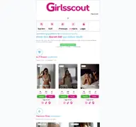 Kleine Seitenvorschau von girlsscout.de