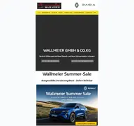 Kleine Seitenvorschau von wallmeier.de