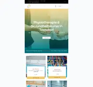 Kleine Seitenvorschau von trophysio.de