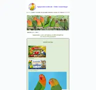 Kleine Seitenvorschau von agaporniden-online.de