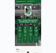 Kleine Seitenvorschau von tsg-markkleeberg.de