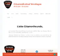 Kleine Seitenvorschau von gitarrenfestivalwertingen.de