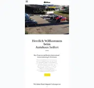 Kleine Seitenvorschau von autohaus-seifert.de