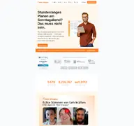 Kleine Seitenvorschau von mein-schulplan.de