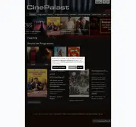 Kleine Seitenvorschau von cinepalast.movieplace.de