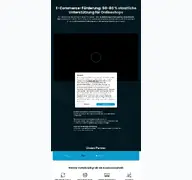 Kleine Seitenvorschau von ecommerce-foerderung.de